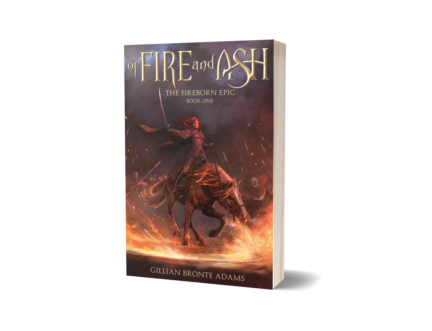 Of Fire and Ash Paperback (Book 1, The Fireborn Epic)